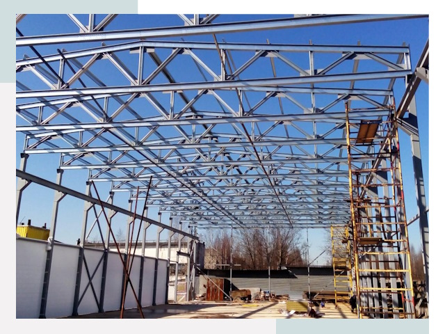 Строительство цехов в Копейск от 616 руб. под ключ