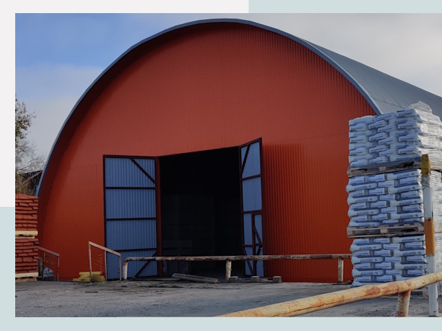 Полукруглые ангары по цене от 616 руб. в Копейск