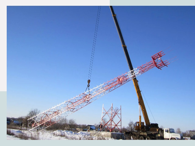 Строительство башен связи в Копейске от 616 руб.