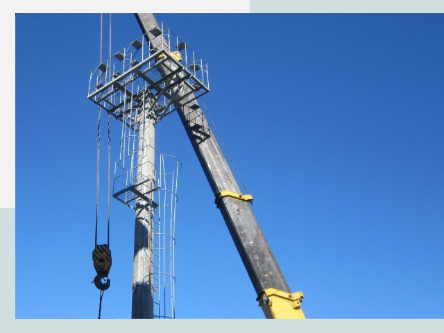 Монтаж осветительных мачт в Копейск от 616 руб.