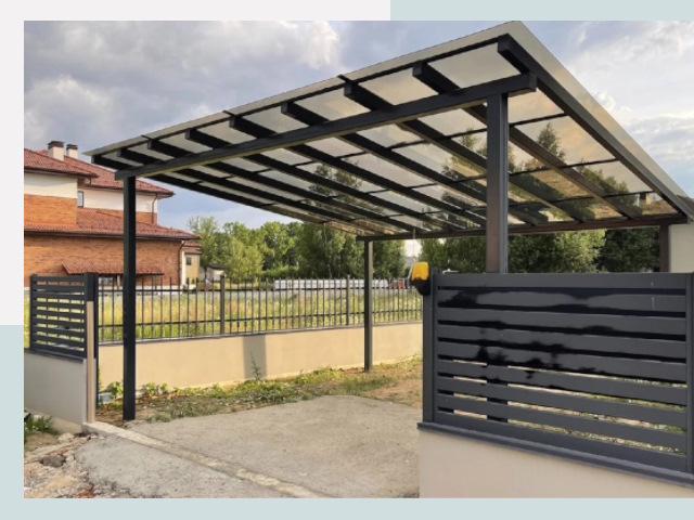 Металлические навесы в Копейск от 616 руб. за м²