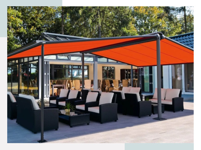 Навесы для кафе и ресторанов в Копейске