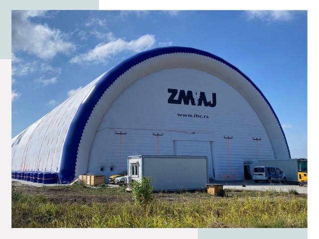 Брендирование ангаров в Копейске