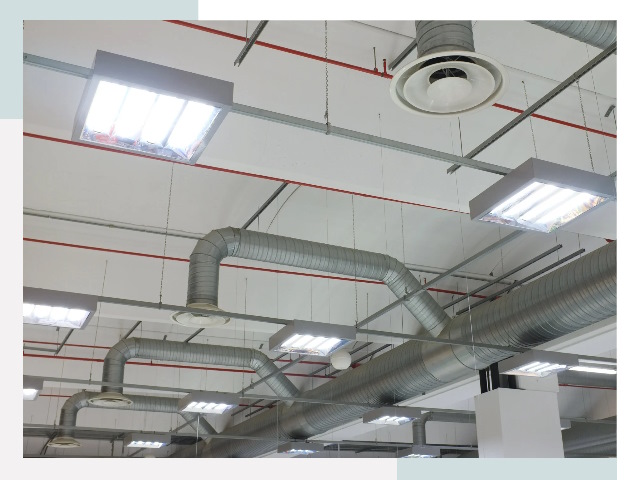 Вентиляция ангаров в Копейске