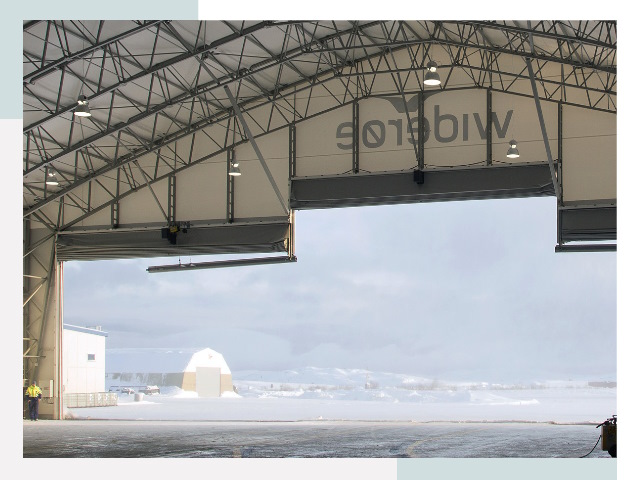 Ворота для ангаров в Копейске