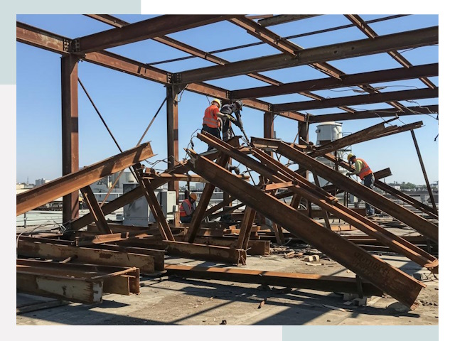 Демонтаж металлоконструкций в Копейске от 616 руб.