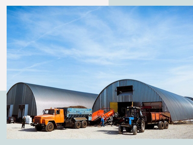 Ангары для спецтехники в Копейске