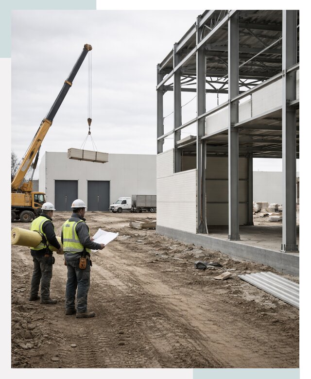 Строительство холодильных складов в Копейске от 46184 р. - СтальСтрой-Кпс