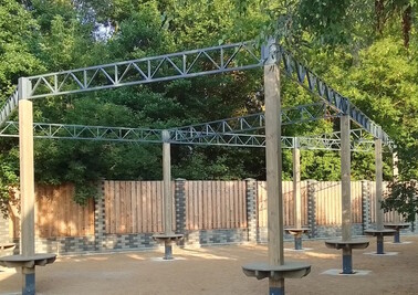 Терраса из металлоконструкций под ключ, проектирование, изготовление и монтаж от СтальСтрой-Кпс